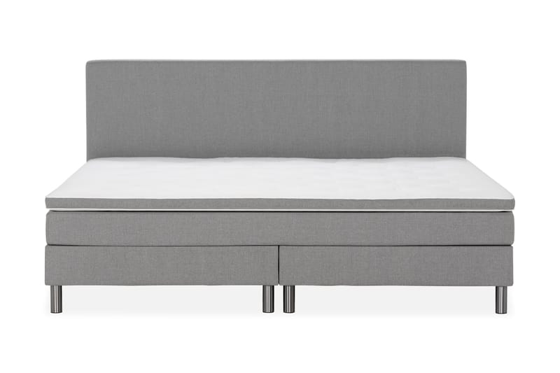 Ella Familieseng Sengepakke 240x210 cm - (+Flere valg) Lysegrå - Møbler - Senger - Kontinentalsenger