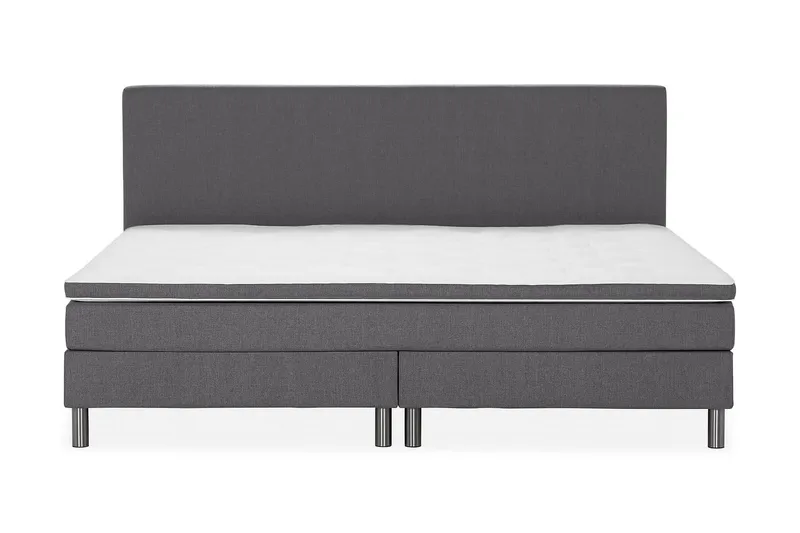 Ella Familieseng Sengepakke 240x210 cm - (+Flere valg) Mørkegrå - Møbler - Senger - Kontinentalsenger