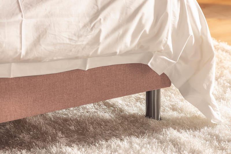 Ella Familieseng Sengepakke 240x210 cm - (+Flere valg) Rosa - Møbler - Senger - Kontinentalsenger