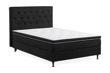 Ella kontinentalseng 120x200cm - Svart - Møbler - Senger - Kontinentalsenger