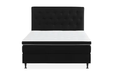 Ella kontinentalseng 120x200cm - Svart - Møbler - Senger - Kontinentalsenger