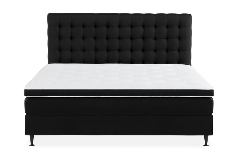 Ella kontinentalseng 160x200cm, Svart