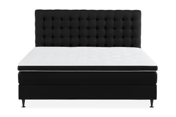 Ella kontinentalseng 180x200cm - Svart - Møbler - Senger - Kontinentalsenger