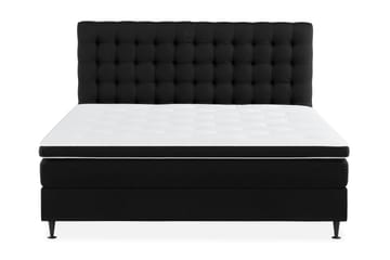 Ella kontinentalseng 180x200cm - Svart - Møbler - Senger - Kontinentalsenger