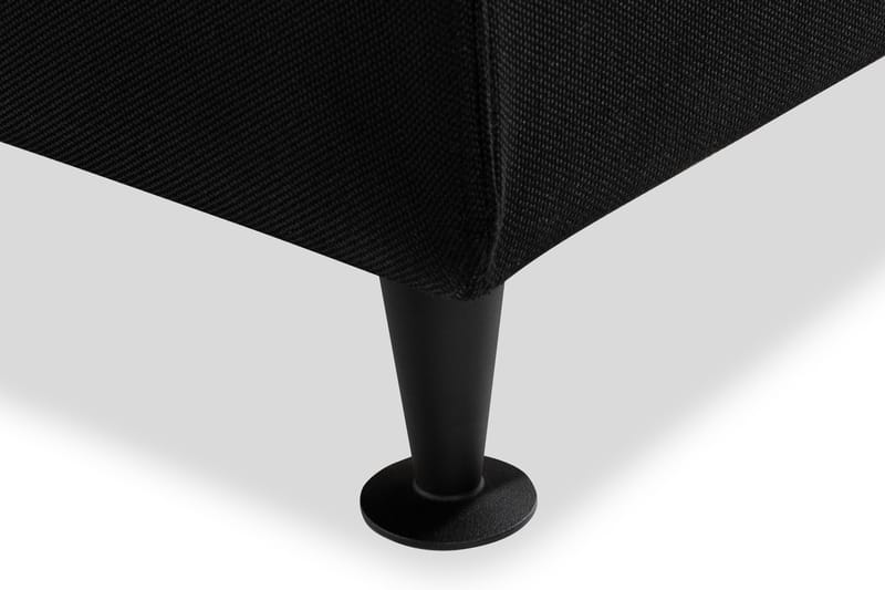 Ella kontinentalseng 90x200cm - Svart - Møbler - Senger - Kontinentalsenger