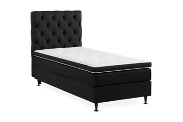 Ella kontinentalseng 90x200cm - Svart - Møbler - Senger - Kontinentalsenger