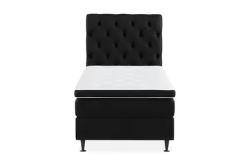 Ella kontinentalseng 90x200cm - Svart - Møbler - Senger - Kontinentalsenger