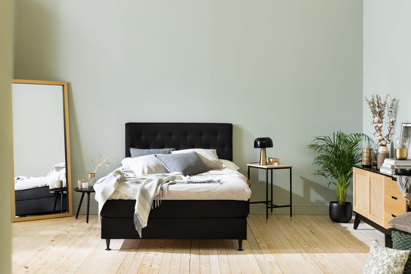 Ella Sengepakke 120x200cm - Svart - Møbler - Senger - Enkeltsenger