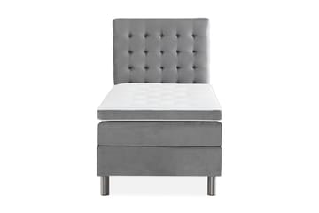 Sengegavl Rutete - Lysegrå