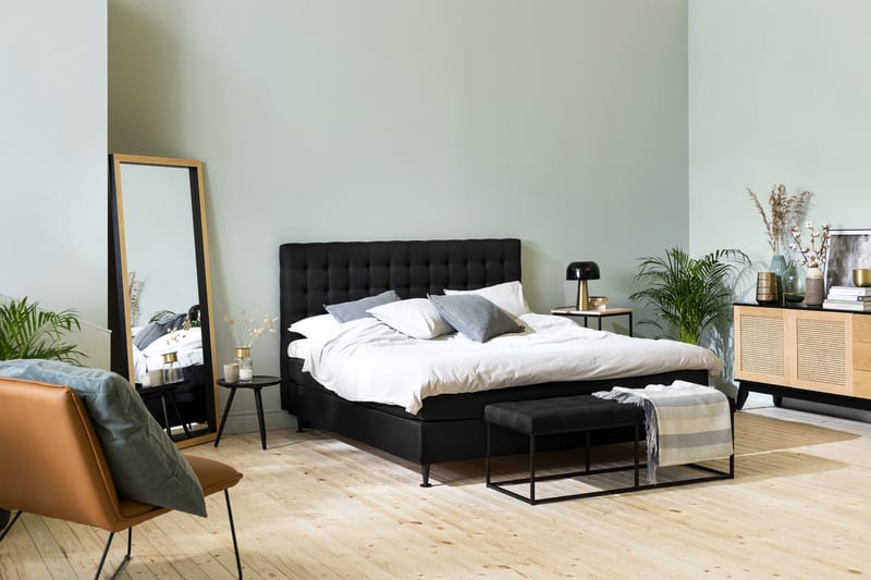 Ella Sengepakke 180x200cm - Svart - Møbler - Senger - Kontinentalsenger