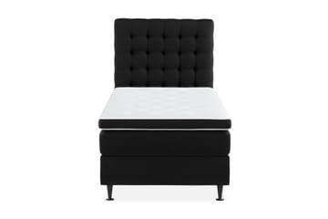 Sengegavl Rutete - Svart