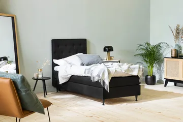 Ella Sengepakke 90x200cm - Svart - Møbler - Senger - Enkeltsenger