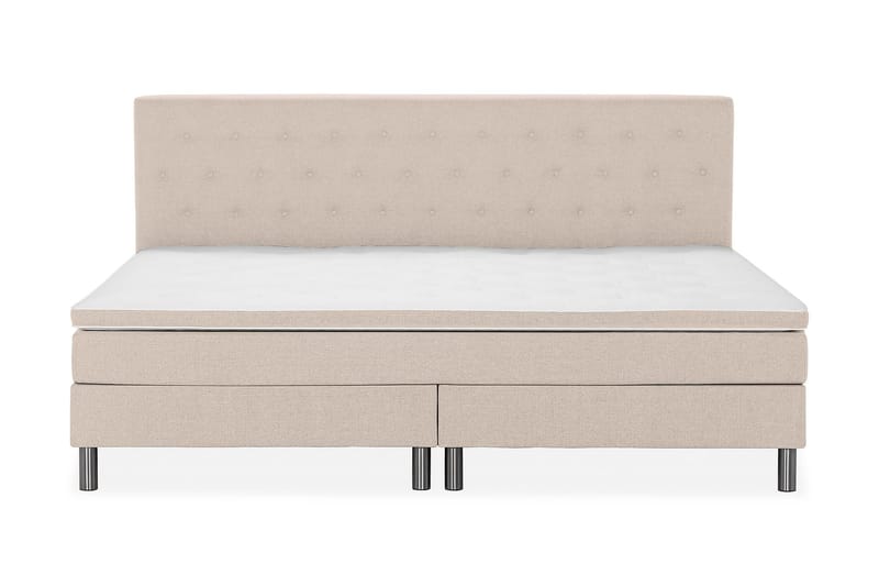 Familieseng Rebeca 240x200 cm - (+Flere valg) Beige - Kontinentalsenger