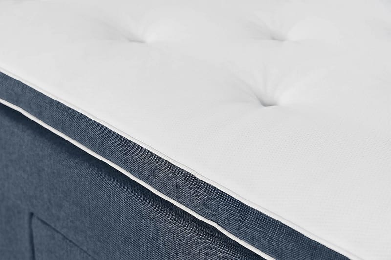 Familieseng Rebeca 240x200 cm - (+Flere valg) Mørkeblå - Møbler - Senger - Kontinentalsenger