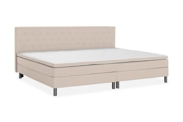 Familieseng Rebeca 280x200 cm - (+Flere valg) Beige - Møbler - Senger - Kontinentalsenger