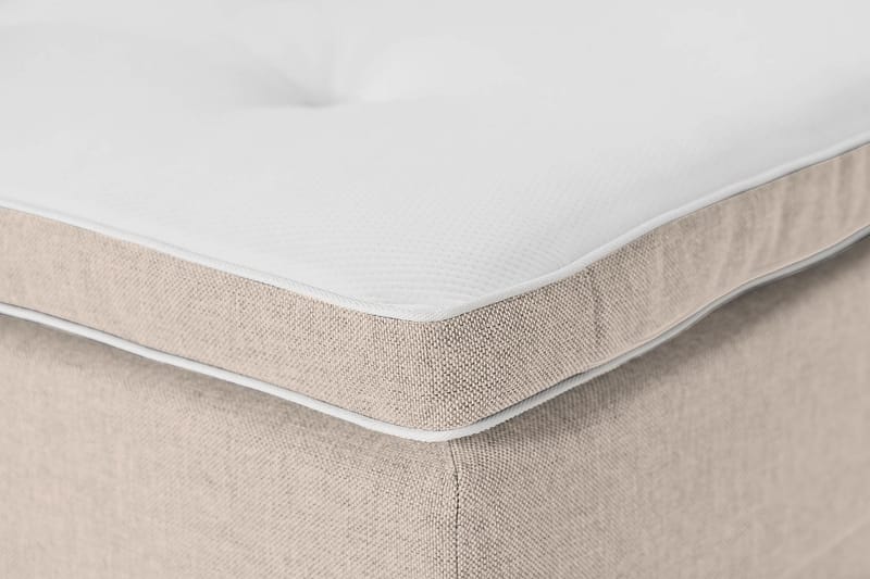 Familieseng Rebeca 280x200 cm - (+Flere valg) Beige - Møbler - Senger - Kontinentalsenger