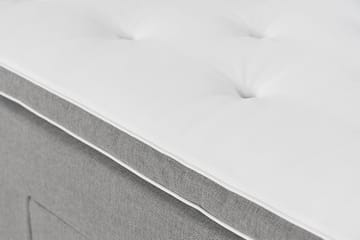 Familieseng Rebeca 280x200 cm - (+Flere valg) Lysegrå - Møbler - Senger - Kontinentalsenger