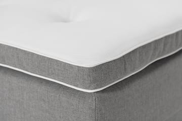 Familieseng Rebeca 280x200 cm - (+Flere valg) Lysegrå - Møbler - Senger - Kontinentalsenger