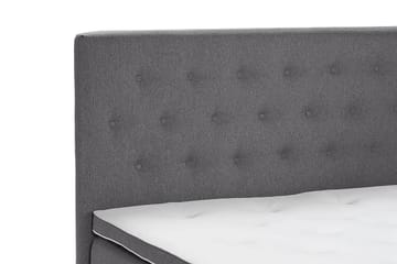 Familieseng Rebeca 280x200 cm - (+Flere valg) Mørkegrå - Møbler - Senger - Kontinentalsenger