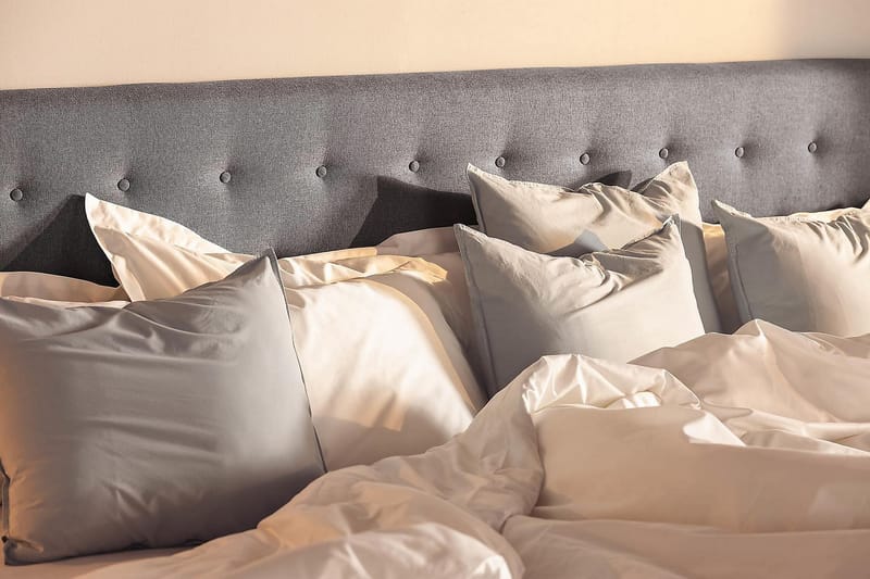 Familieseng Rebeca 280x200 cm - (+Flere valg) Mørkegrå - Møbler - Senger - Kontinentalsenger