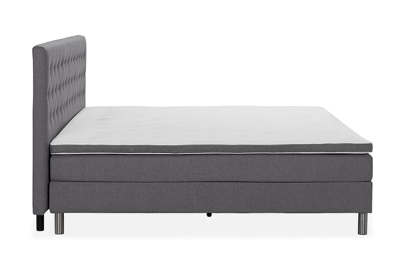 Familieseng Rebeca 280x200 cm - (+Flere valg) Mørkegrå - Møbler - Senger - Kontinentalsenger