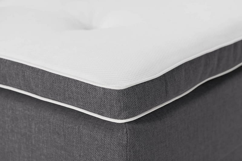 Familieseng Rebeca 280x200 cm - (+Flere valg) Mørkegrå - Møbler - Senger - Kontinentalsenger