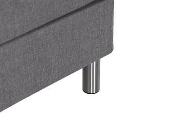 Familieseng Rebeca 280x200 cm - (+Flere valg) Mørkegrå - Møbler - Senger - Kontinentalsenger