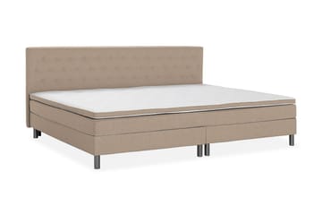 Familieseng Rebeca 280x200 cm - (+Flere valg) Muldvarp - Møbler - Senger - Kontinentalsenger