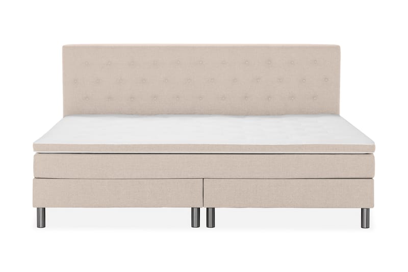 Familieseng Sengepakke Rebeca 240x200 cm - (+Flere valg) Beige - Møbler - Senger - Kontinentalsenger