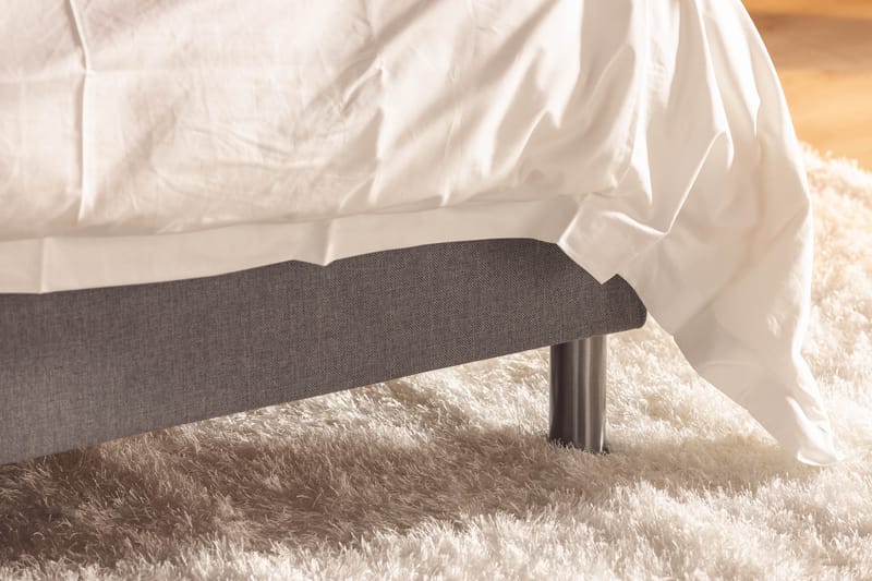 Familieseng Sengepakke Rebeca 240x210 cm - (+Flere valg) Lysegrå - Møbler - Senger - Kontinentalsenger