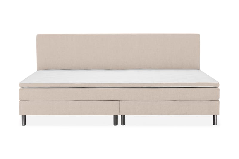 Familieseng Sengepakke Rebeca 280x200 cm - (+Flere valg) Beige - Møbler - Senger - Kontinentalsenger