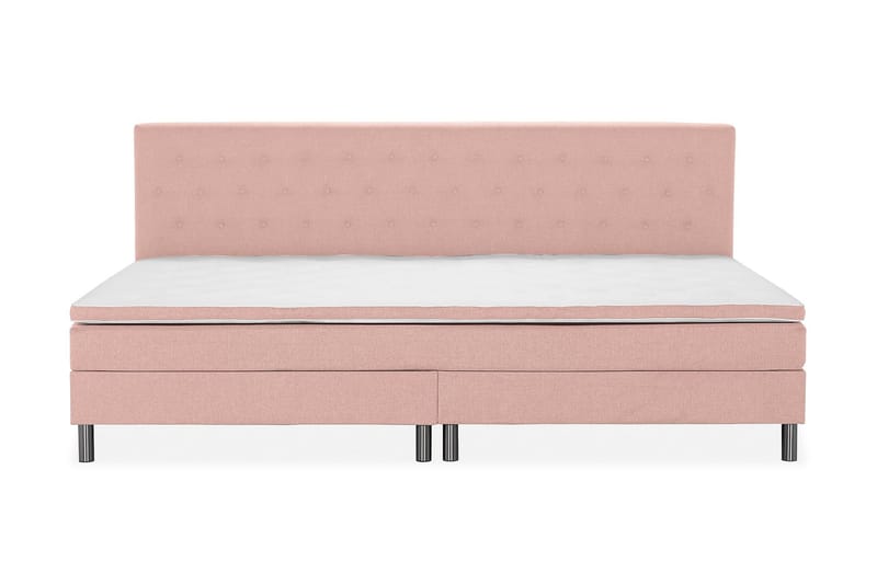 Familieseng Sengepakke Rebeca 280x210 cm - (+Flere valg) Rosa - Møbler - Senger - Kontinentalsenger
