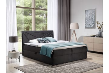 Frusci Kontinentalseng 120x200 + Overmadrass - Møbler - Senger - Kontinentalsenger