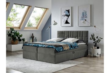 Frusci Kontinentalseng 140x200 + Overmadrass - Møbler - Senger - Kontinentalsenger