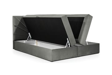 Frusci Kontinentalseng 140x200 + Overmadrass - Møbler - Senger - Kontinentalsenger