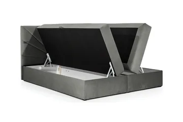 Frusci Kontinentalseng 140x200 + Overmadrass - Møbler - Senger - Kontinentalsenger