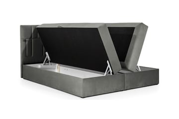 Frusci Kontinentalseng 140x200 + Overmadrass - Møbler - Senger - Kontinentalsenger