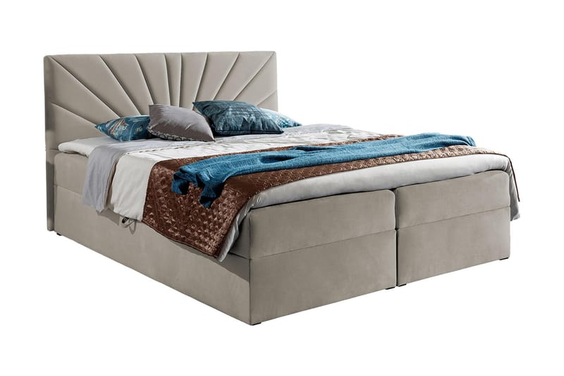 Frusci Kontinentalseng 160x200 + Overmadrass