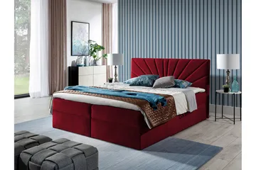 Frusci Kontinentalseng 160x200 + Overmadrass - Møbler - Senger - Kontinentalsenger