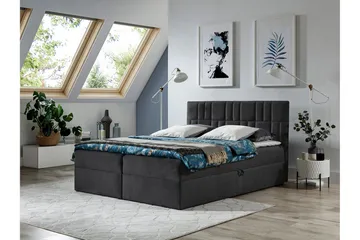 Frusci Kontinentalseng 180x200 + Overmadrass - Møbler - Senger - Kontinentalsenger