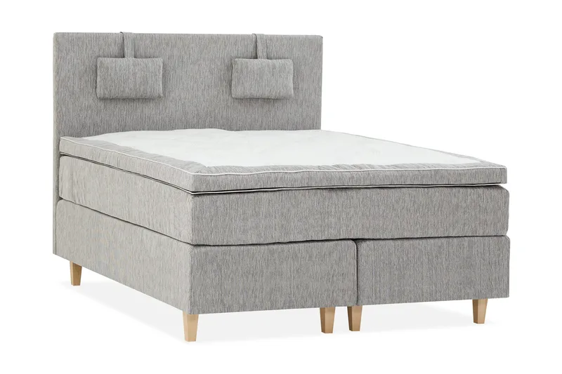 Grand Kontinentalseng 160x200 Grå, Grå