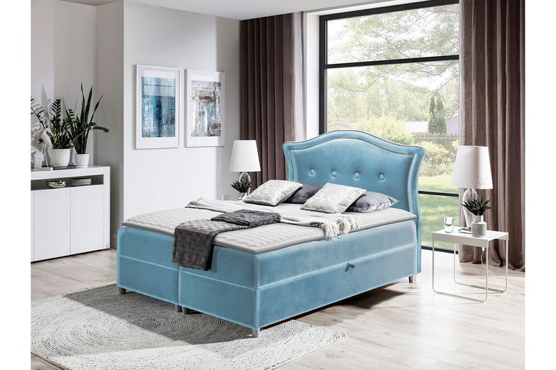 Hestra Kontinentalseng 160x200 cm - Møbler - Senger - Kontinentalsenger