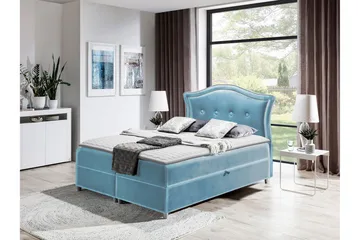 Hestra Kontinentalseng 200x200 cm - Møbler - Senger - Kontinentalsenger