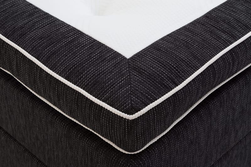 Hilton Deluxe Kontinentalseng 120 - Svart - Møbler - Senger - Enkeltsenger