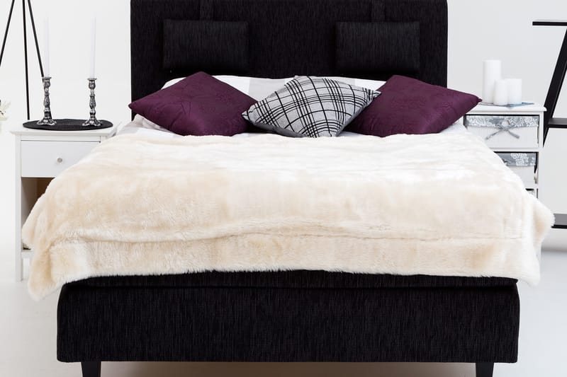 Hilton Deluxe Kontinentalseng 120 - Svart - Møbler - Senger - Enkeltsenger