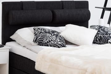 Hilton Deluxe Kontinentalseng 140 - Svart - Møbler - Senger - Kontinentalsenger