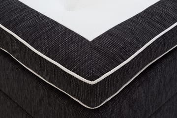 Hilton Deluxe Kontinentalseng 140 - Svart - Møbler - Senger - Kontinentalsenger