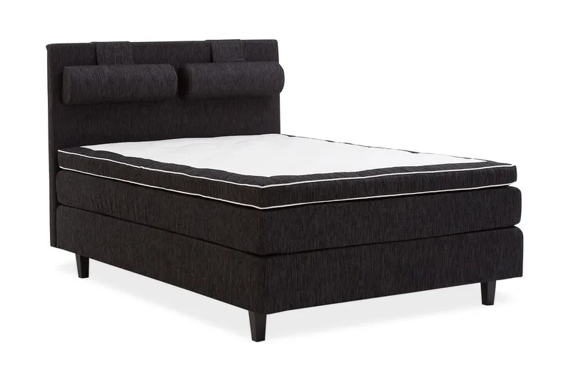 Hilton Deluxe Kontinentalseng 140 - Svart - Møbler - Senger - Kontinentalsenger