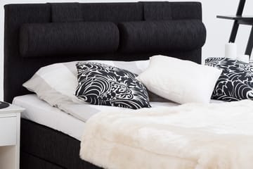 Hilton Deluxe Kontinentalseng 140 - Svart - Møbler - Senger - Kontinentalsenger