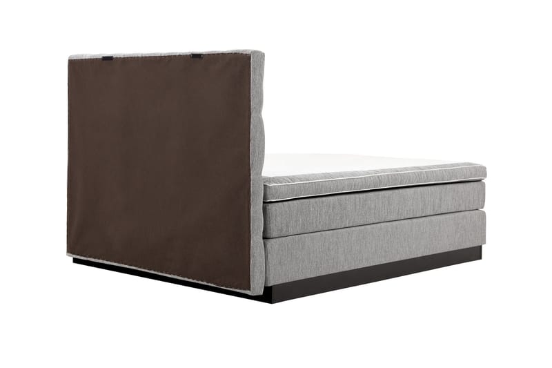 Hilton Deluxe Kontinentalseng 160 - Lysegrå - Møbler - Senger - Kontinentalsenger